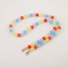 Cross-border new color acrylic bead children's necklace and mask chain manufacturer's supply can be customized for girls' pendant chains Item Picture